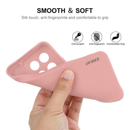 For Xiaomi 14 Pro ENKAY Hat-Prince Liquid Silicone Shockproof Soft Phone Case(Dark Green)
