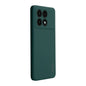 Pour Xiaomi Poco X6 Pro / Redmi K70E ENKAY Hat-Prince Étui de téléphone souple antichoc en silicone liquide (vert foncé)