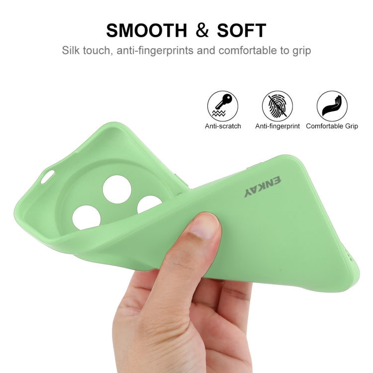 Pour Xiaomi 14 Ultra Coque de téléphone souple antichoc en silicone liquide ENKAY Hat-Prince (Noir)