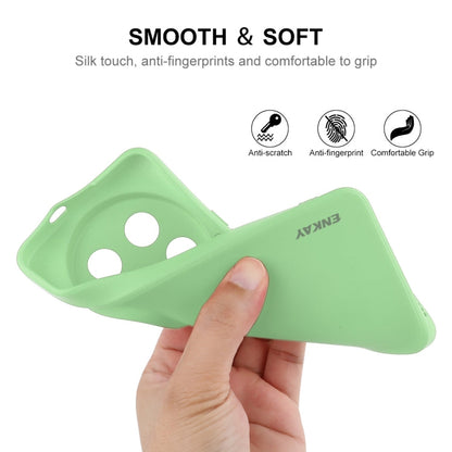 Pour Xiaomi 14 Ultra Coque de téléphone souple antichoc en silicone liquide ENKAY Hat-Prince (Noir)