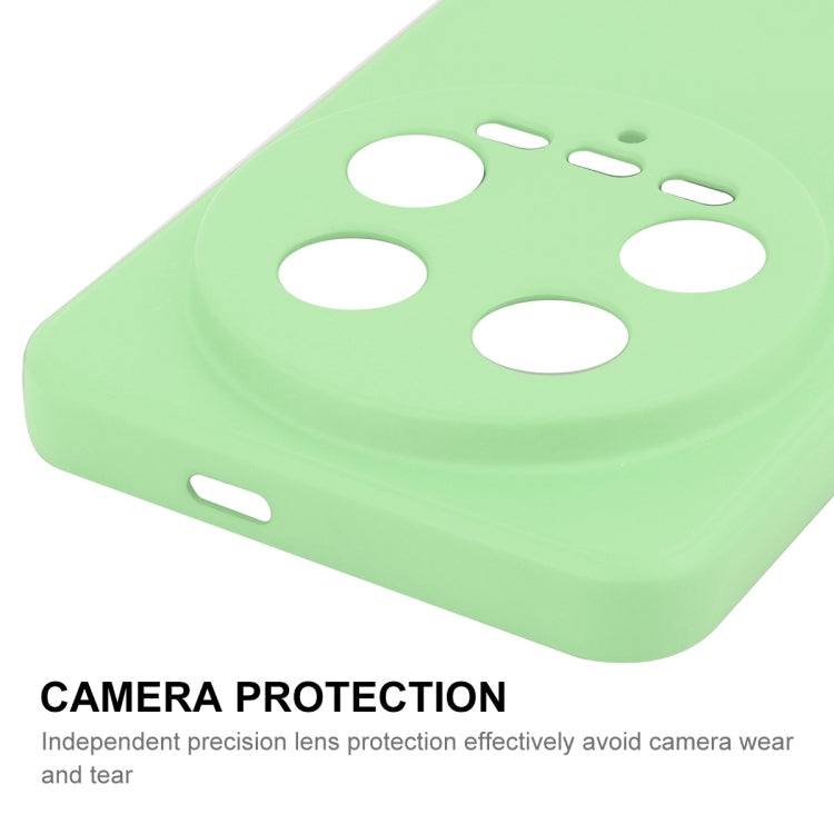 For Xiaomi 14 Ultra ENKAY Hat-Prince Liquid Silicone Shockproof Soft Phone Case(Dark Blue)