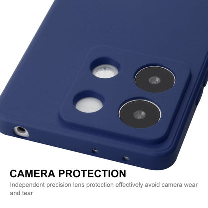 For Redmi Note 13 5G ENKAY Hat-Prince Liquid Silicone Shockproof Soft Phone Case(Dark Green)