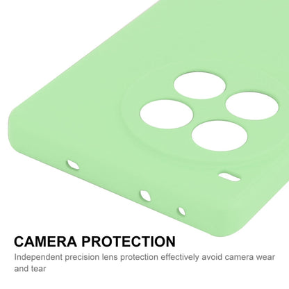For OnePlus Ace 3 Pro ENKAY Liquid Silicone Soft Shockproof Phone Case(Light Green)