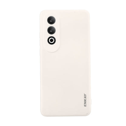 For OnePlus Nord CE4 ENKAY Liquid Silicone Soft Shockproof Phone Case(Beige)