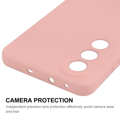 Pour la coque de téléphone antichoc souple en silicone liquide ENKAY OnePlus Nord CE4 (Rose)