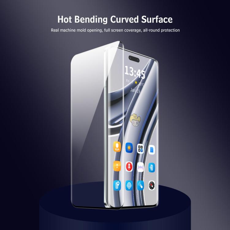 Pour Huawei nova 14 Ultra 5pcs Film en verre trempé ENKAY 3D Hot Bending Side Glue Full Film