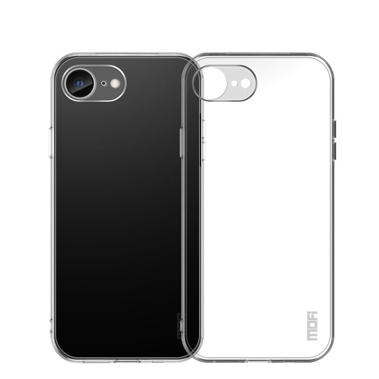 For iPhone 17e / 16e MOFI Ming Series Ultra-thin TPU Phone Case(Transparent)