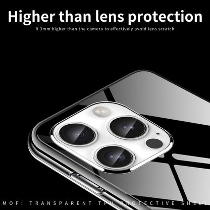 For iPhone 16 Pro Max MOFI Ming Series Ultra-thin TPU Phone Case(Transparent)