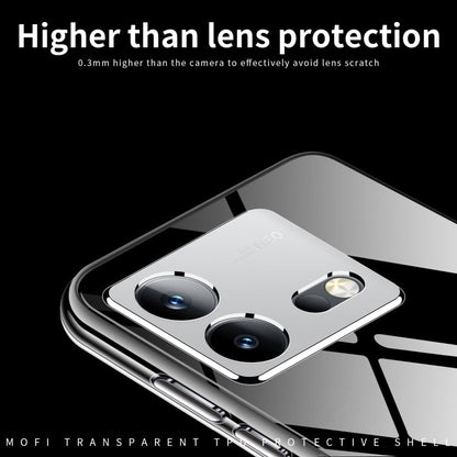 Pour coque de téléphone en TPU ultra-mince série MOFI Ming pour vivo iQOO Neo8 / Neo8 Pro (Transparent)