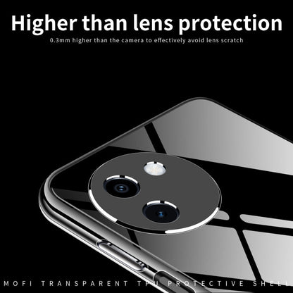 For vivo Y200i / T3X MOFI Ming Series Ultra-thin TPU Phone Case(Transparent)