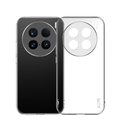 Pour vivo X100 Ultra Étui de téléphone en TPU ultra-fin MOFI série Ming (Transparent)