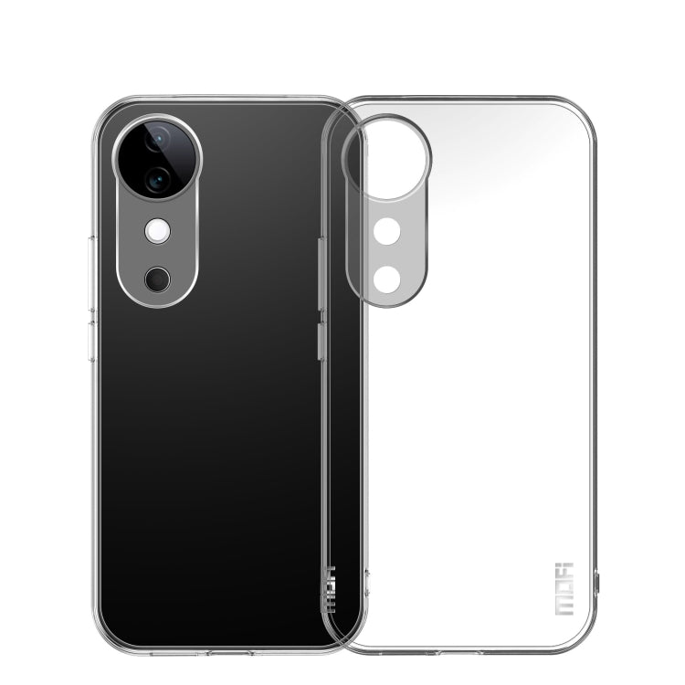 For vivo S19 MOFI Ming Series Ultra-thin TPU Phone Case(Transparent)