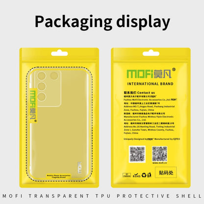 For vivo S19 Pro / V40 MOFI Ming Series Ultra-thin TPU Phone Case(Transparent)