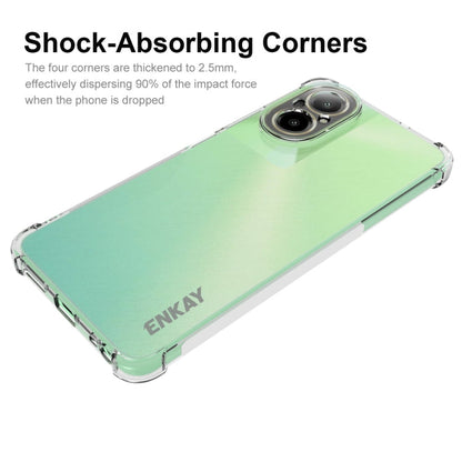For Realme C67 4G Global ENKAY Transparent TPU Shockproof Anti-slip Phone Case