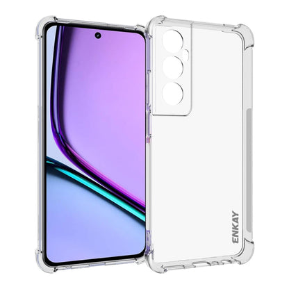 For Realme C65 4G ENKAY Transparent TPU Shockproof Anti-slip Phone Case