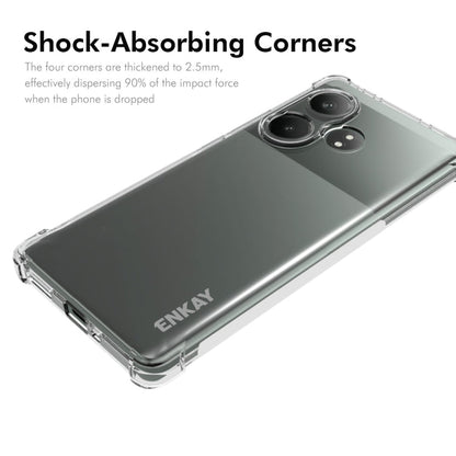 For Realme GT Neo6 SE ENKAY Transparent TPU Shockproof Anti-slip Phone Case
