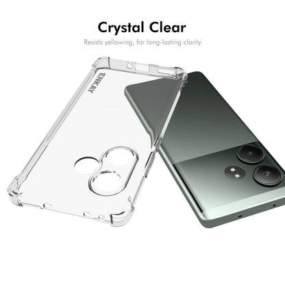 For Realme GT Neo6 SE ENKAY Transparent TPU Shockproof Anti-slip Phone Case