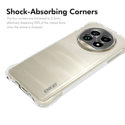 For Realme 13 Pro / 13 Pro+ 5G ENKAY Transparent TPU Shockproof Anti-slip Phone Case