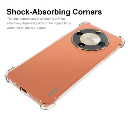 For Honor X9a ENKAY Hat-Prince Transparent TPU Shockproof Phone Case