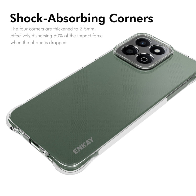 For Honor 200 Smart 5G Global ENKAY Hat-Prince Transparent TPU Shockproof Phone Case
