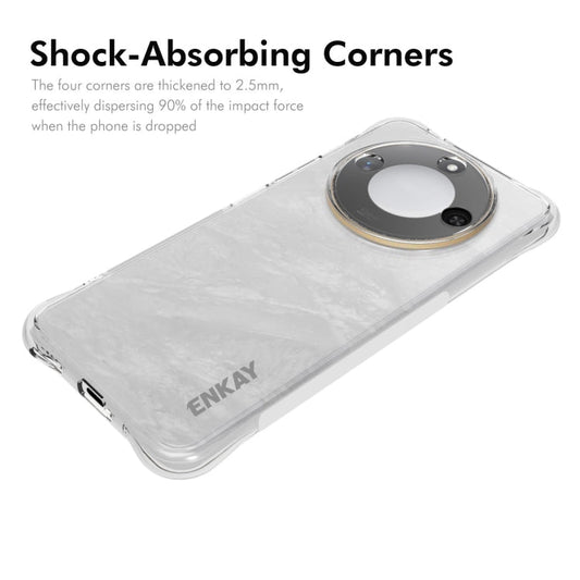 For Honor X60 ENKAY Hat-Prince Transparent TPU Shockproof Phone Case