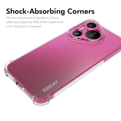 For Huawei Pura 70 Pro / 70 Pro+ ENKAY Hat-Prince Transparent TPU Shockproof Phone Case