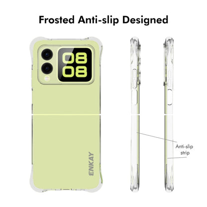 For Huawei nova Flip ENKAY Hat-Prince Transparent TPU Shockproof Phone Case