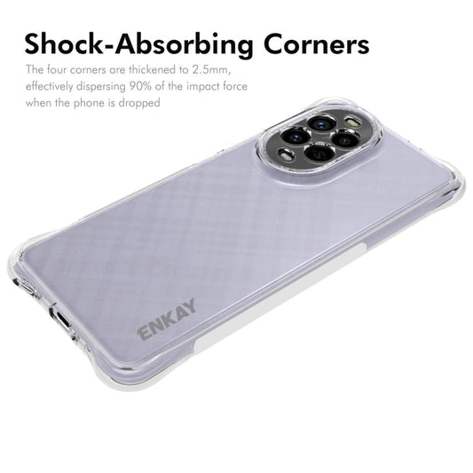 Pour Huawei nova 13 Pro Coque antichoc transparente en TPU ENKAY Hat-Prince