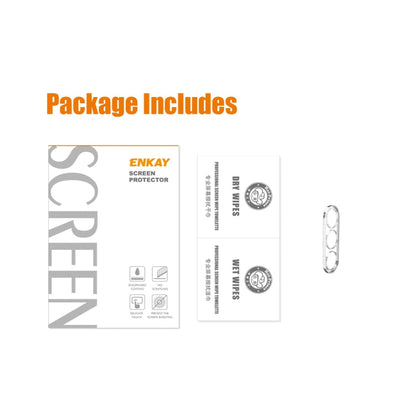 For Samsung Galaxy A15 ENKAY Hat-Prince 9H Rear Camera Lens Tempered Glass Film(Transparent)