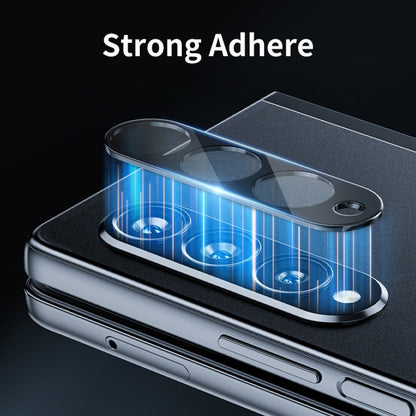For Samsung Galaxy Z Fold6 ENKAY Hat-Prince 9H Rear Camera Lens Tempered Glass Film(Black)