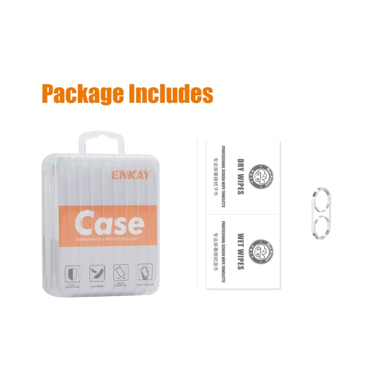 For Samsung Galaxy Z Flip6 ENKAY Hat-Prince 9H Rear Camera Lens Tempered Glass Film(Transparent)