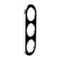 For Samsung Galaxy S24 FE 5G ENKAY Hat-Prince 9H Rear Camera Lens Tempered Glass Film(Black)