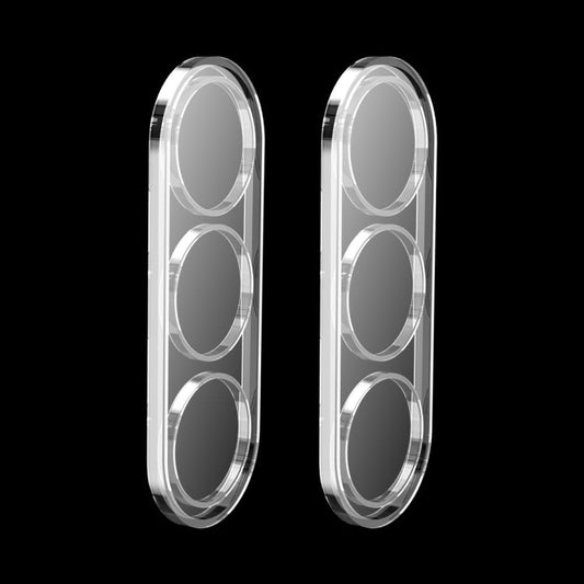 For Samsung Galaxy A05s 2pcs ENKAY Hat-Prince 9H Rear Camera Lens Tempered Glass Film(Transparent)