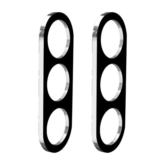 Pour Samsung Galaxy A16 5G 2 Pièces ENKAY Hat-Prince 9H Film de Protection d'Objectif d'Appareil Photo Arrière en Verre Trempé (Noir)