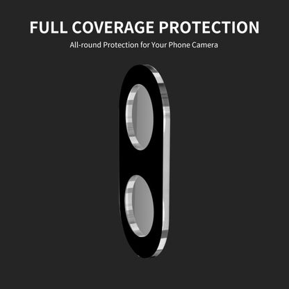 Pour Samsung Galaxy A06 5G 2 pièces ENKAY Hat-Prince Film en verre trempé pour objectif de caméra arrière 9H (Noir)