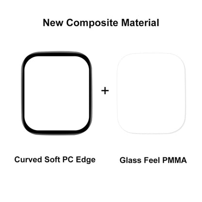 For Redmi Watch 5 Active 2pcs ENKAY ENKAY 3D Full Coverage Soft PC Edge PMMA HD Screen Film