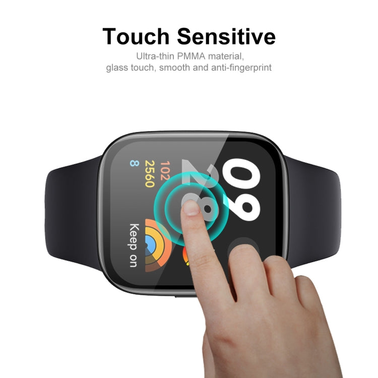 For Redmi Watch 5 Active 2pcs ENKAY ENKAY 3D Full Coverage Soft PC Edge PMMA HD Screen Film