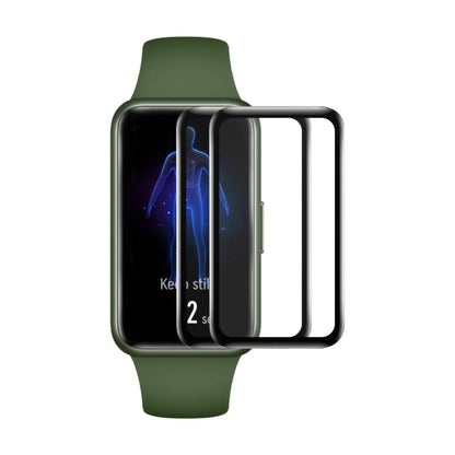 Pour Xiaomi Smart Band 9 Active 2pcs ENKAY ENKAY 3D Protection d'écran complète Souple PC Bord PMMA HD