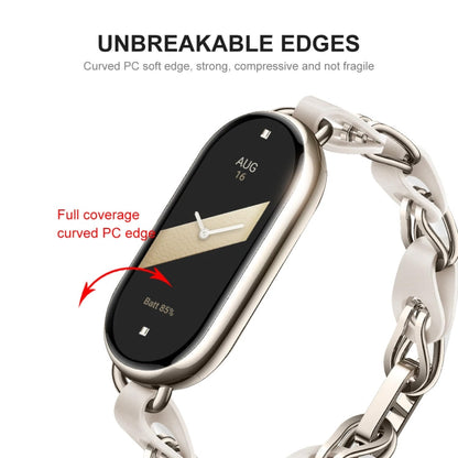 For Xiaomi Smart Band 9 5pcs ENKAY ENKAY 3D Full Coverage Soft PC Edge PMMA HD Screen Film