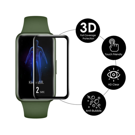 For Xiaomi Smart Band 9 Active 10pcs ENKAY ENKAY 3D Full Coverage Soft PC Edge PMMA HD Screen Film