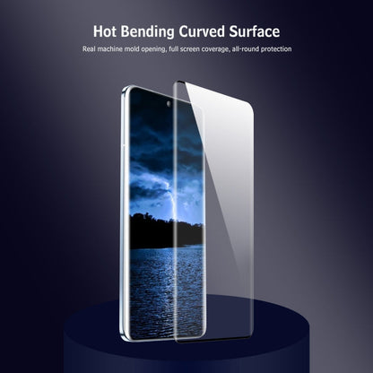 For Honor X50 / X9b / Magic6 Lite 5pcs ENKAY Hat-Prince Hot Bending Full Coverage Side Glue Tempered Glass Film