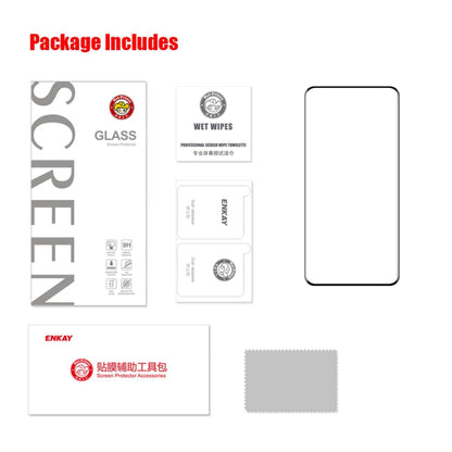 For Honor 100 Pro ENKAY Hat-Prince Hot Bending Full Coverage Side Glue Tempered Glass Film