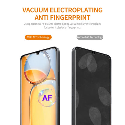 For Redmi 13C ENKAY Hat-Prince 0.26mm 9H 2.5D High Aluminum-silicon Tempered Glass Film