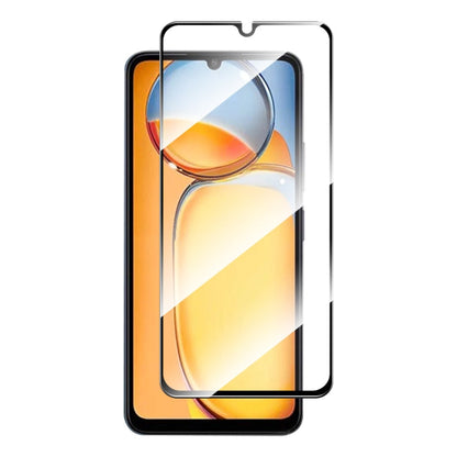 Pour Xiaomi Redmi 13C ENKAY Hat-Prince Film en verre trempé entièrement collé à haute teneur en aluminium-silicium