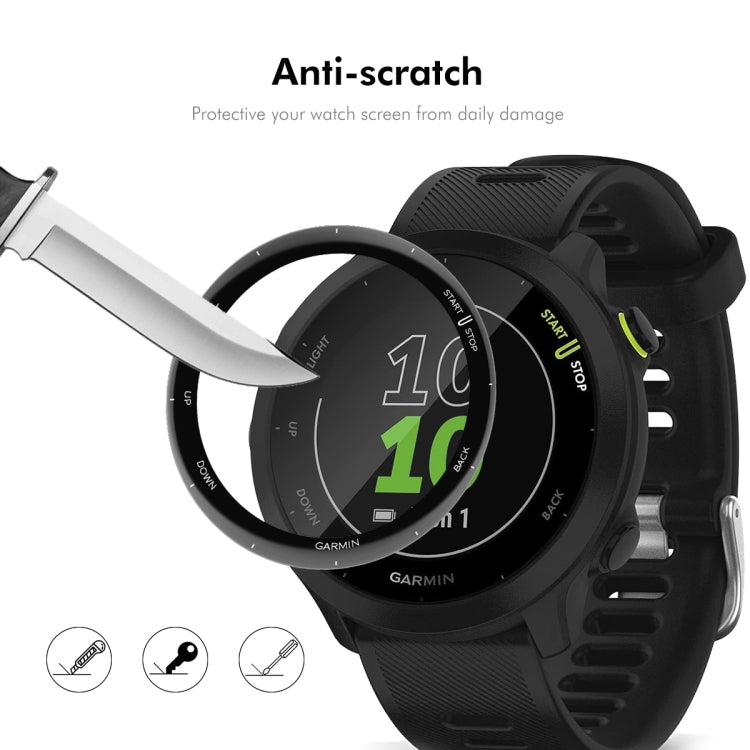 For Garmin Forerunner 158 ENKAY 3D Full Coverage Soft PC Edge PMMA HD Screen Protector Film