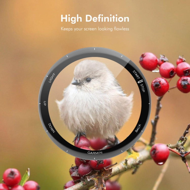 For Garmin Forerunner 158 ENKAY 3D Full Coverage Soft PC Edge PMMA HD Screen Protector Film