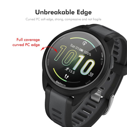 Pour Garmin Forerunner 165 / 165 Music 2pcs ENKAY 3D Full Coverage Soft PC Edge PMMA Film Protecteur d'Écran HD