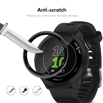 For Garmin Forerunner 158 10pcs ENKAY 3D Full Coverage Soft PC Edge PMMA HD Screen Protector Film