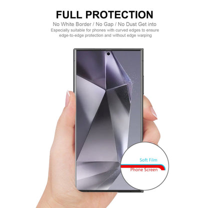 For Samsung Galaxy S24 Ultra 5G 2pcs ENKAY Hat-Prince Full Glue Coverage Soft Explosion-proof Hydrogel Film