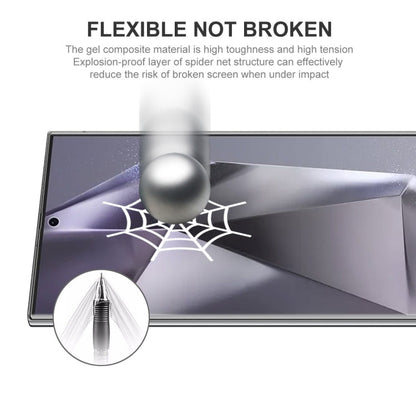 For Samsung Galaxy S24 Ultra 5G 2pcs ENKAY Hat-Prince Full Glue Coverage Soft Explosion-proof Hydrogel Film